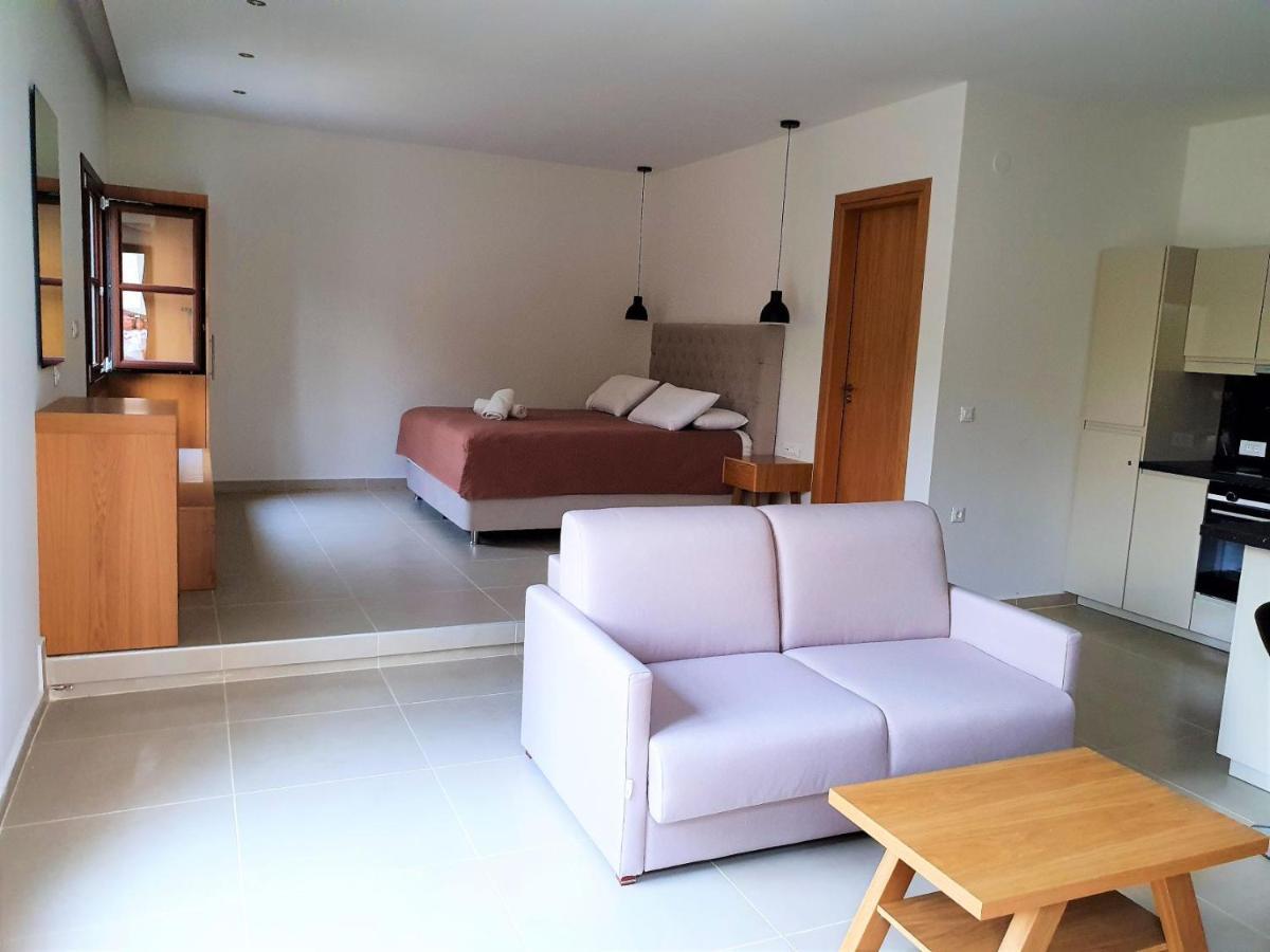 Galini View Apartments Lindos Dış mekan fotoğraf