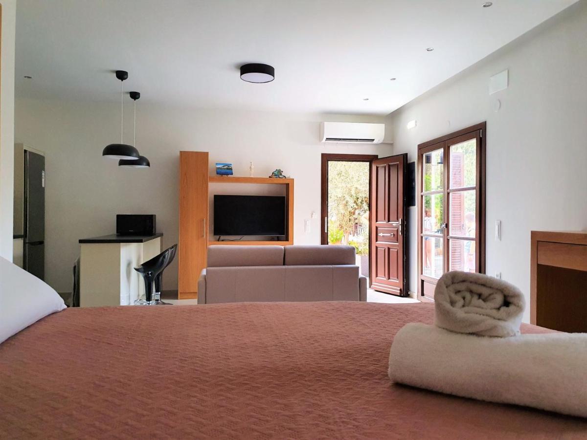 Galini View Apartments Lindos Dış mekan fotoğraf