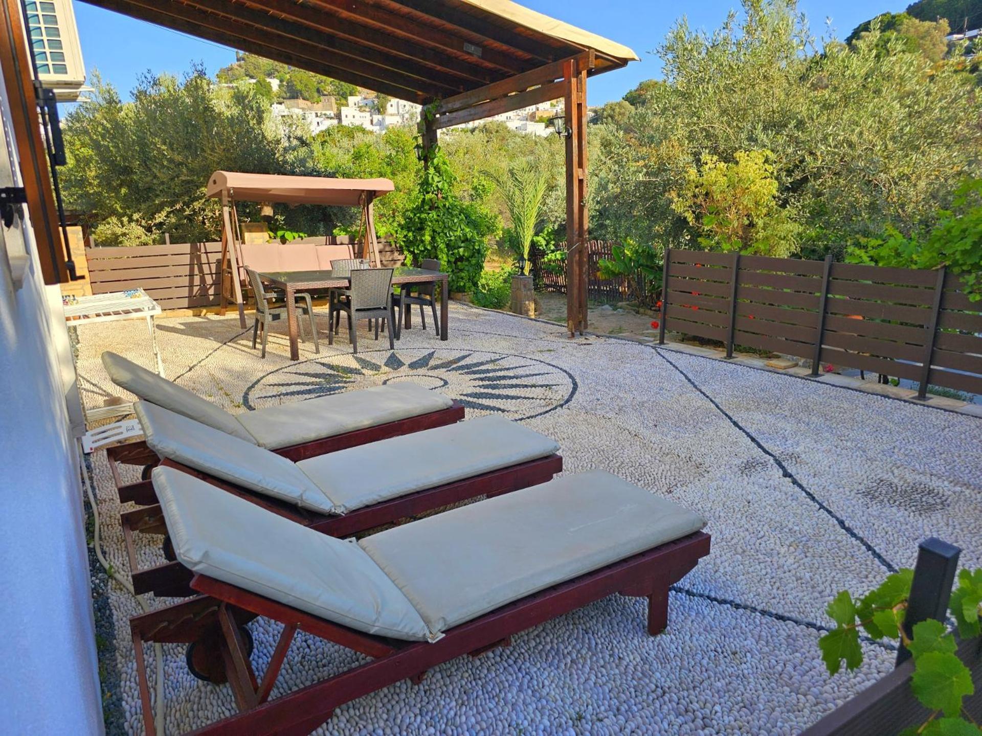 Galini View Apartments Lindos Dış mekan fotoğraf