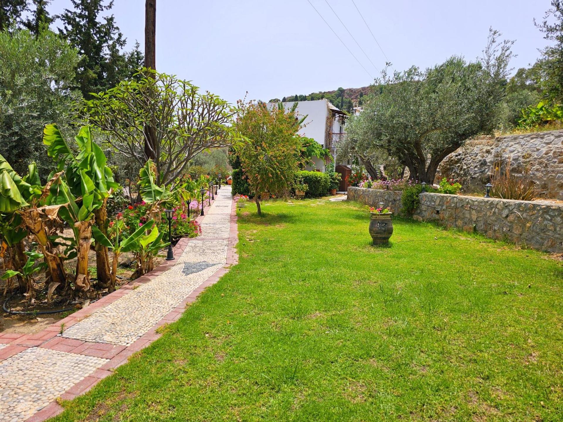 Galini View Apartments Lindos Dış mekan fotoğraf